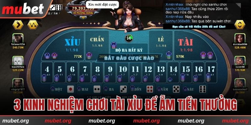 3 kinh nghiệm chơi sicbo để ẵm tiền thưởng