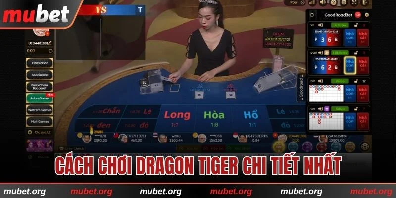 Cách chơi rồng hổ MUBET chi tiết nhất cho hội viên 