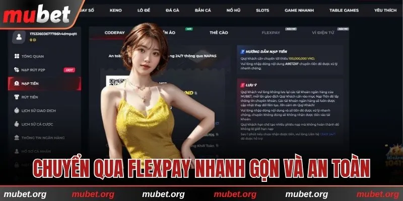 Chuyển qua Flexpay nhanh gọn và an toàn