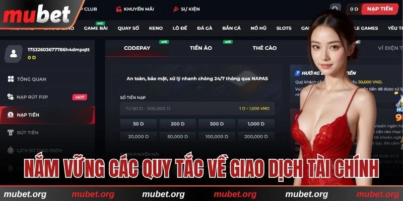 Nắm vững các quy tắc quan trọng về giao dịch tài chính