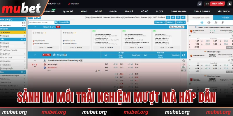 Sảnh IM mới trải nghiệm mượt mà hấp dẫn