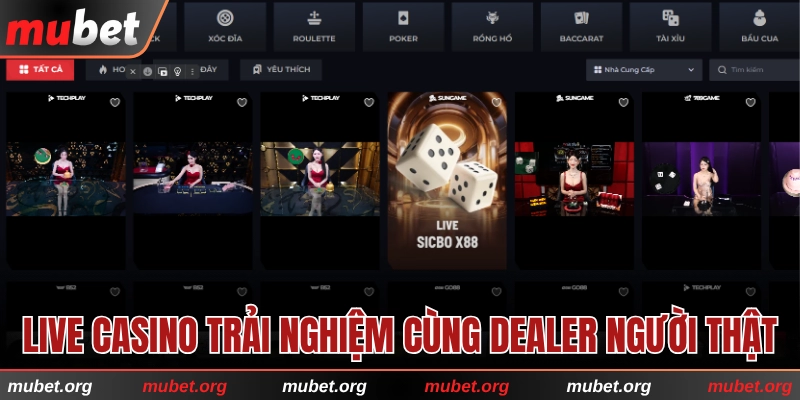 Cá cược cực đỉnh kiếm thưởng thả ga tại kho game Mubet